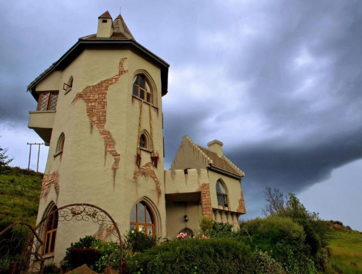 Castle in Clarens, South Africa